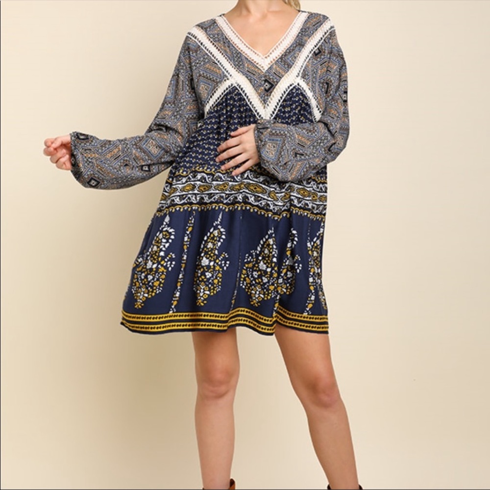 Umgee boho dress